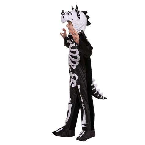 Cartoonish Skeleton T Rex Costume Set Spooktacular Spooktacular