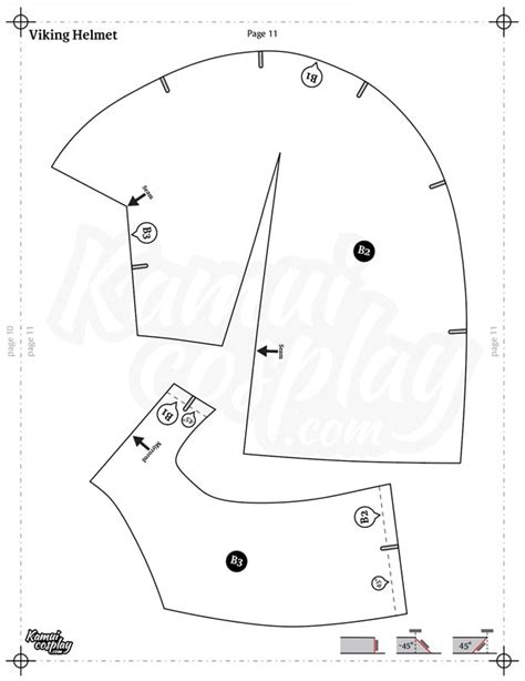 Free Foam Helmet Template Pdf Free Printable Templates