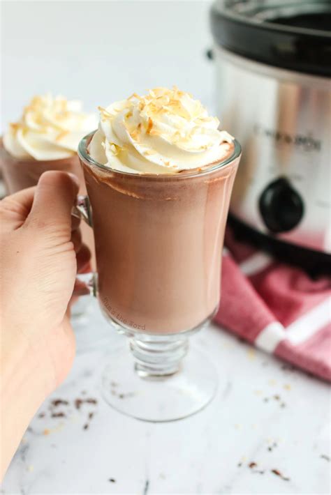 Coconut Milk Hot Chocolate Num S The Word