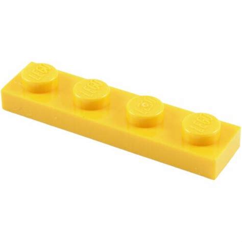 Comprar Lego Plate 1x4 Amarelo PN 3710 CN 371024 A Partir De R