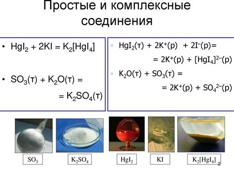 Химия элементов. Комплексные соединения. Основные понятия ...