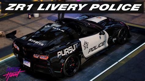 Chevrolet Corvette Zr1 2019 Livery Police Nfs Heat Youtube