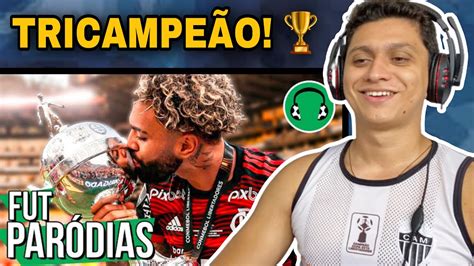 REACT FLAMENGO É TRICAMPEÃO DA LIBERTA INVICTO FUTPARÓDIAS