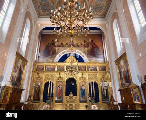 Interior of the Serbian Orthodox Church in Dubrovnik in Croatia Stock Photo: 126054688 - Alamy