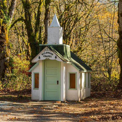 Tiny Wildwood Chapel In Rockport WA 4 Photos