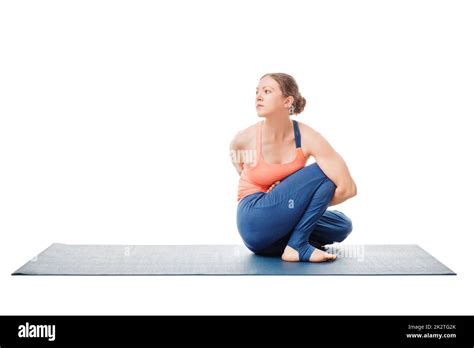Pose Dedicated To The Sage Marichi Hi Res Stock Photography And Images