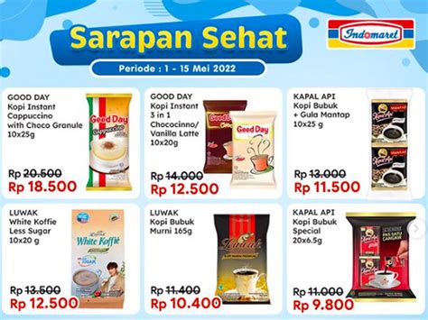 Cek Promo Indomaret Hari Ini Potongan Harganya Menggiurkan Genpi Co