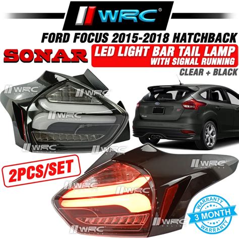 Sonar Ford Focus Hatchback Led Light Bar Tail Lamp With