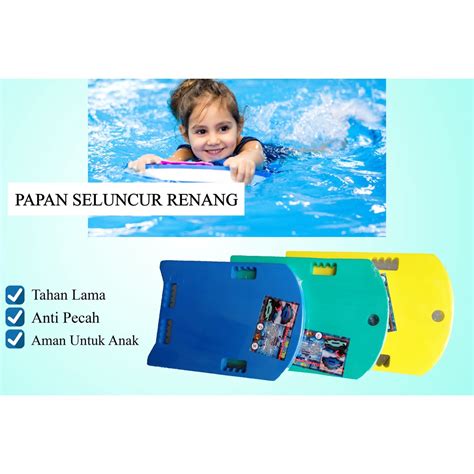 Jual Papan Pelampung Renang Swimming Board Papan Seluncur Anak Dan