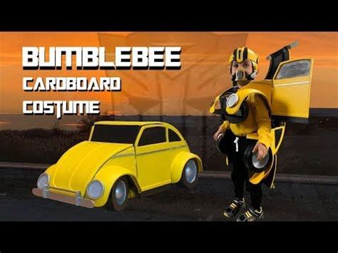 Bumblebee Cardboard Costume - Bumblebee Movie - Best Transformers ...