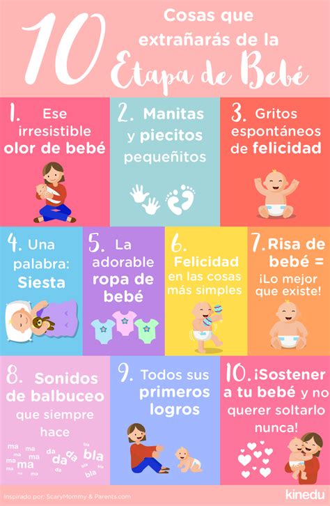 10 cosas que extrañarás de la etapa del bebé Cuidados de bebes Etapa