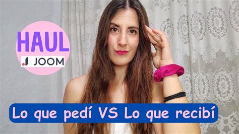 Haul JOOM Lo que PEDÍ VS Lo que RECIBÍ Productos random