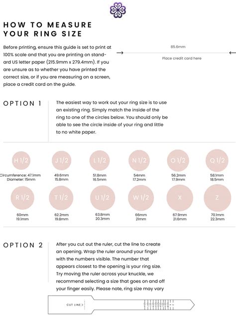how to know my finger size for ring