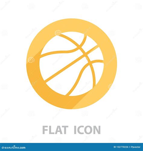 Icono Del Baloncesto Ilustraci n Del Vector Stock de ilustración