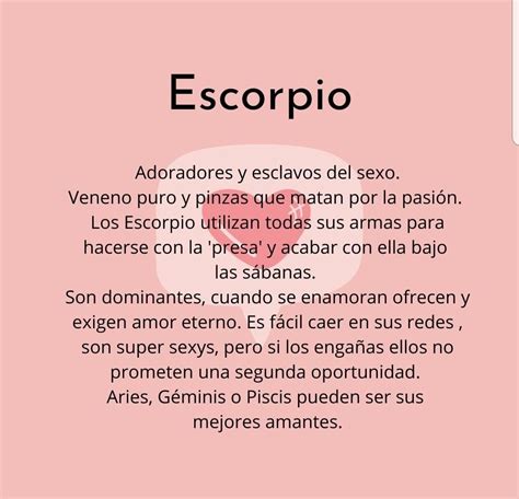 Pin De Verofra En Signo Escorpio Escorpion Zodiaco Frases De