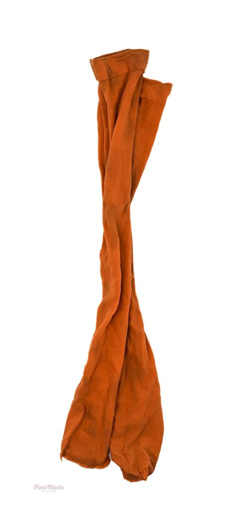 Emma Magnolia Orange Thigh Highs Fans Utopia