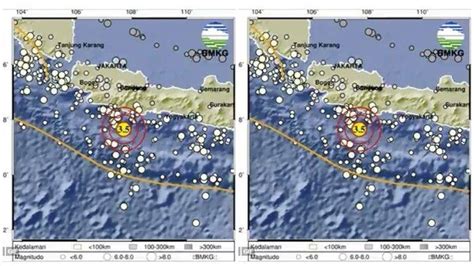 Gempa Pangandaran Baru Saja Gempa 35 Magnitudo Info Lengkap Bmkg