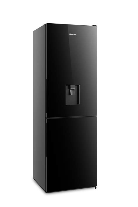 Hisense 305l Fridge Freezer Black Glass H415bmibwd Charter Home And Office