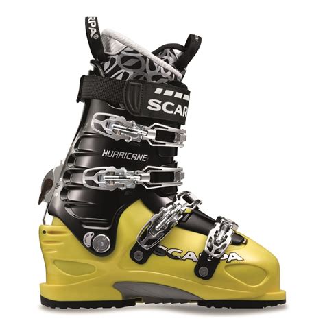 Scarpa Hurricane Pro Alpine Touring Ski Boots 2012 Evo