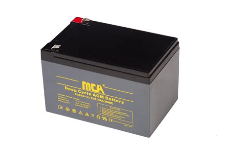 12V 14ah SMF VRLA Deep Cycle AGM Rechargeable Storage Battery China