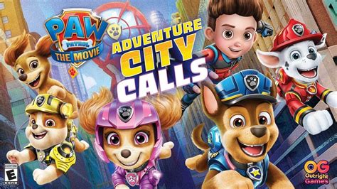 PAW Patrol The Movie Adventure City Calls Full Gameplay Walkthrough