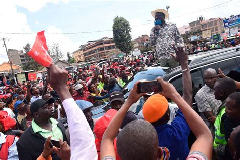 Raila Begins Azimios 30 Days Of Anti William Ruto Protests Nation