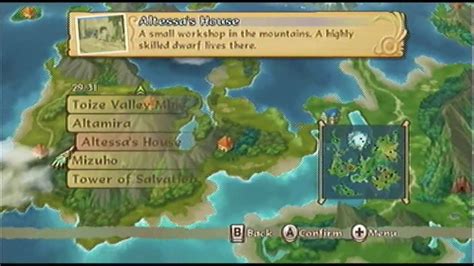 Tales Of Symphonia World Map Map