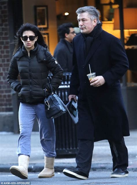 Alec Baldwin And Wife Hilaria Bundle Up For Stroll In New York Daily