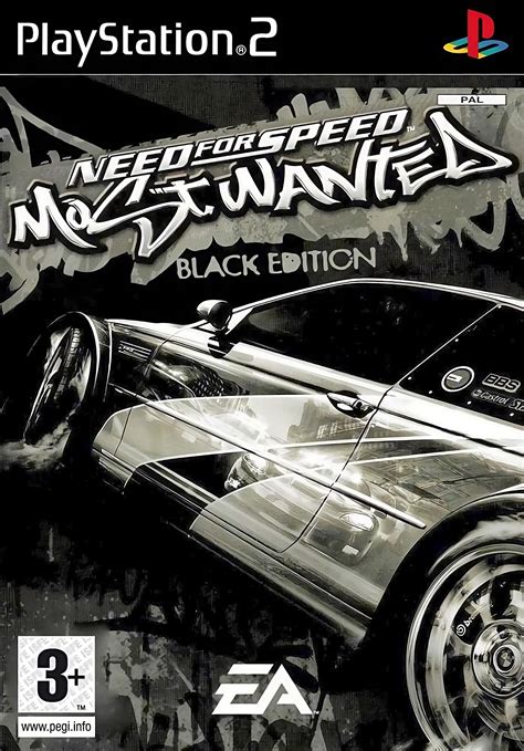 Need For Speed Most Wanted Black Edition Ps Box Art Upscaled Nfs Most