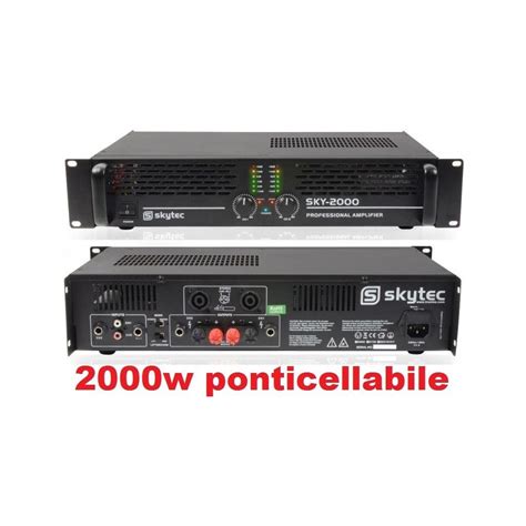 Amplificatore Pa Finale Di Potenza 2000w Shard Lab