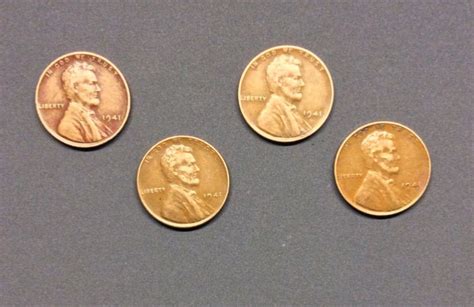 1941 No Mint Mark Wheat Penny Lot Of 4 | eBay in 2022 | Penny, Mint, Marks