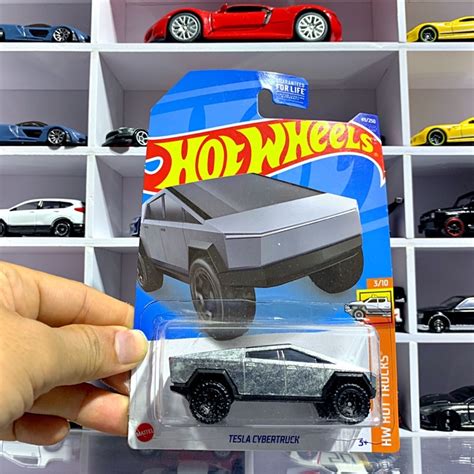Xe M H Nh Hot Wheels Tesla Cybertruck Silver T L Shopee Vi T Nam