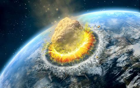 Simulazione Dellimpatto Di Un Asteroide Sulla Terra Meteo Giornale