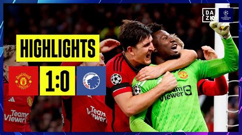 Manchester United FC Kopenhagen UEFA Champions League DAZN