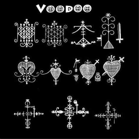 Symbols of protection | Voodoo magic, Voodoo tattoo, Voodoo art