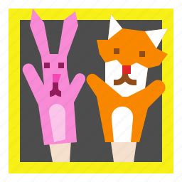Games, puppet, puppet theatre, story, tale, theatre, toys icon ...