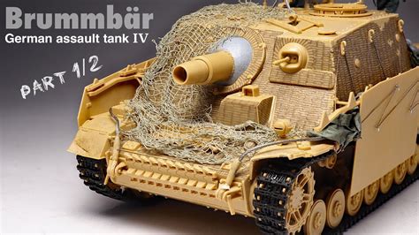 Sturmpanzer IV Brummbär Tamiya 1 35 Tank Model Part 1 model