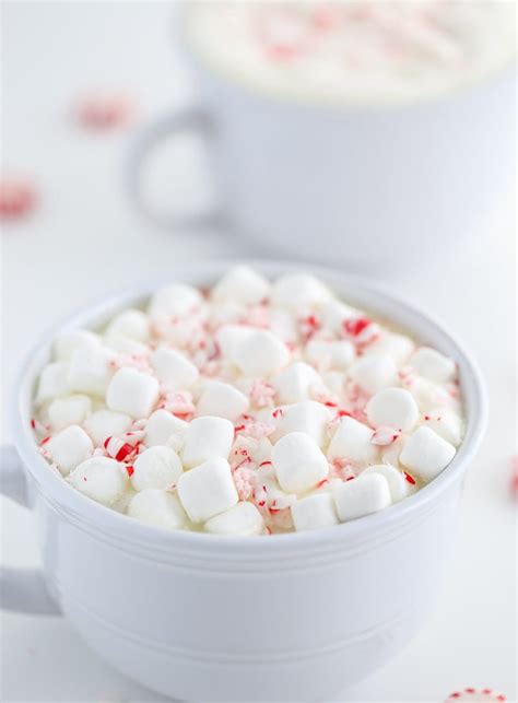 Peppermint White Hot Chocolate A Classic Twist