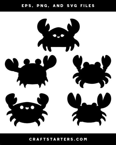 Crab Silhouette