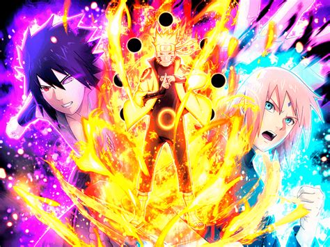 Team 7 vs Kaguya Otsutsuki | New Official Artwork : r/Naruto