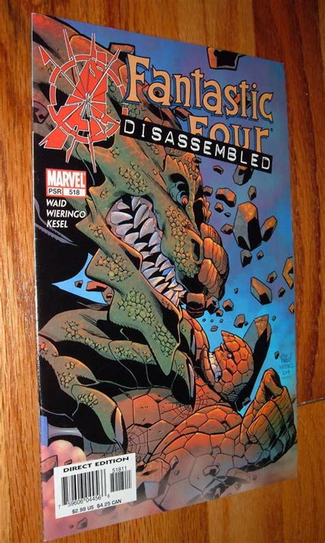 Fantastic Four Mark Waid Mike Wieringo Kark Kesel Dinosaur Comic