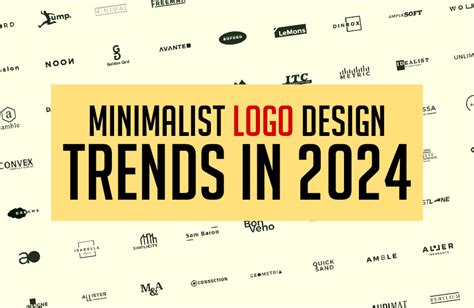 Exploring Minimalist Logo Design Trends In 2024 Graphic Design Junction