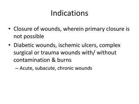 Vacuum assisted closure therapy | PPT