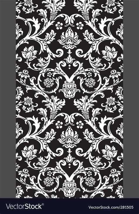 Damask Royal Pattern Royalty Free Vector Image