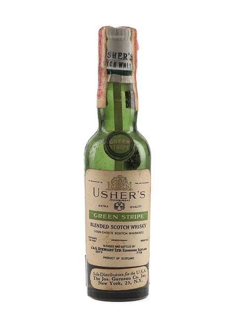 Ushers 8 Year Old Green Stripe Lot 141016 Buysell Blended Whisky