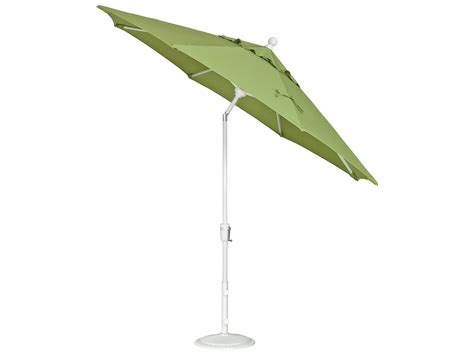 Treasure Garden Market Aluminum 9 Foot Crank Lift Push Button Tilt Outdoor Patio Umbrella Exum920