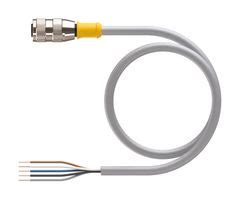 Rk T Turck Sensor Cable Eurofast M Receptacle Free End