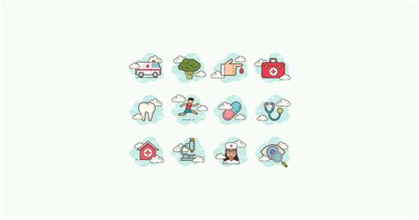 Alive and Kicking: 20 Packs of Medical Clipart and Icons | Graphic ...