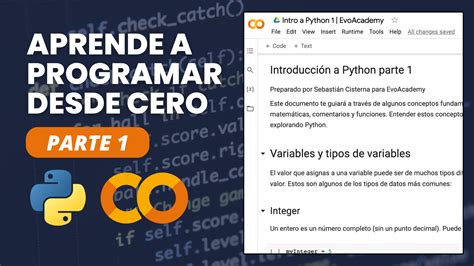 Aprende A Programar En Python Desde Cero Con Google Colab Parte 1