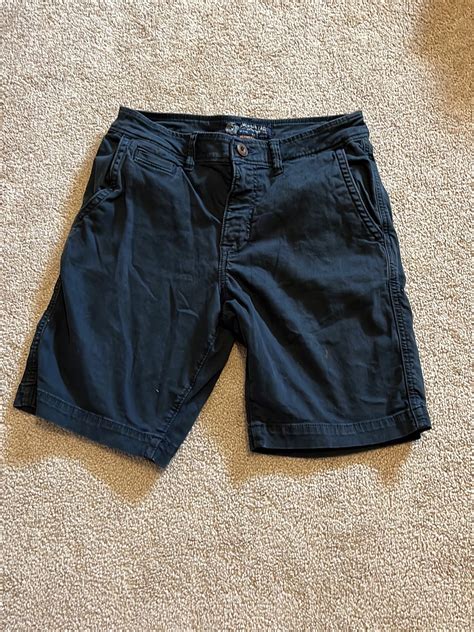 American Eagle Black Dress Shorts For Men Mercari